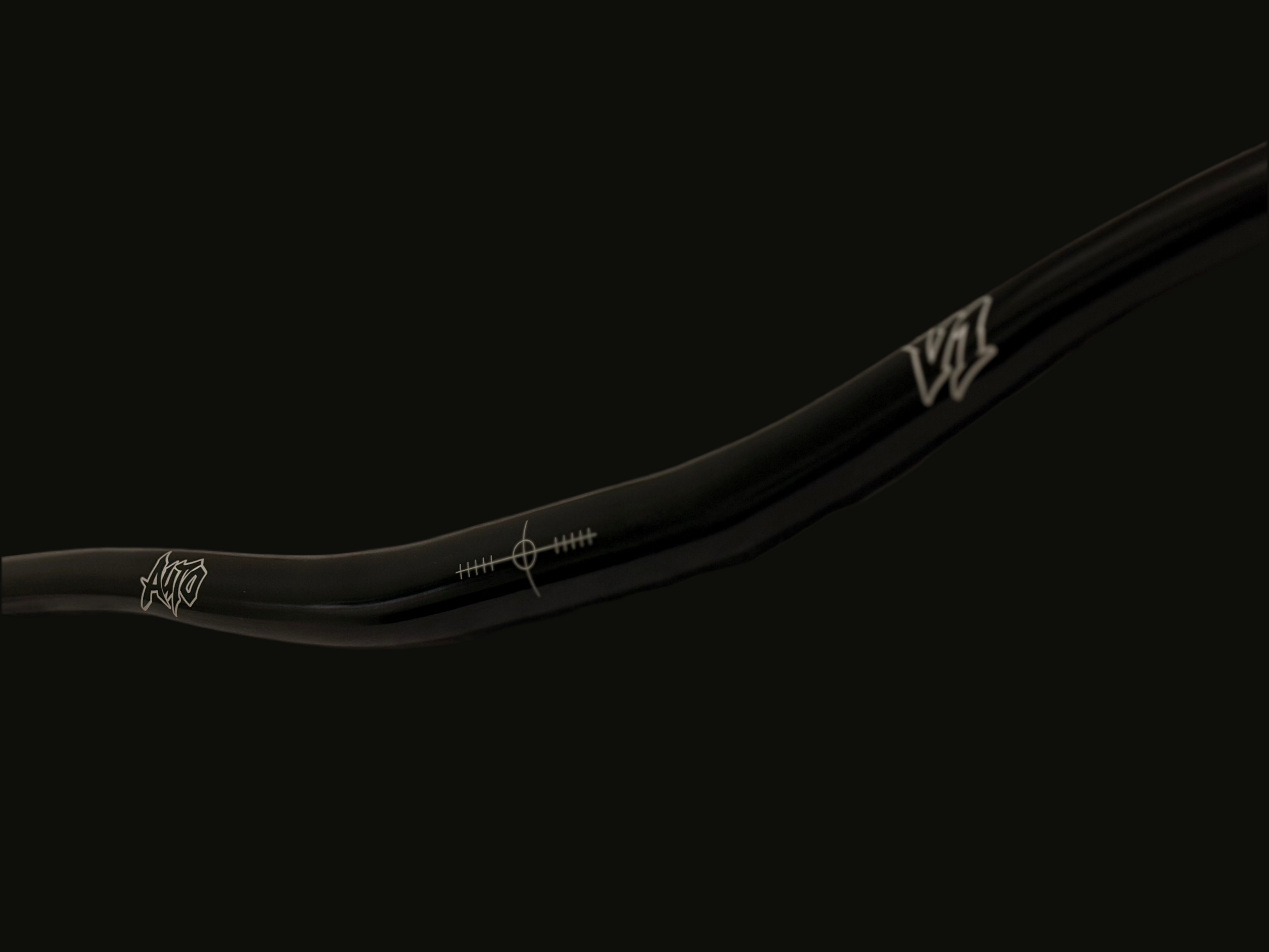 AUTOCUSTOMS V1 Black Handlebars (31.8mm) *SHIPS SAME DAY*