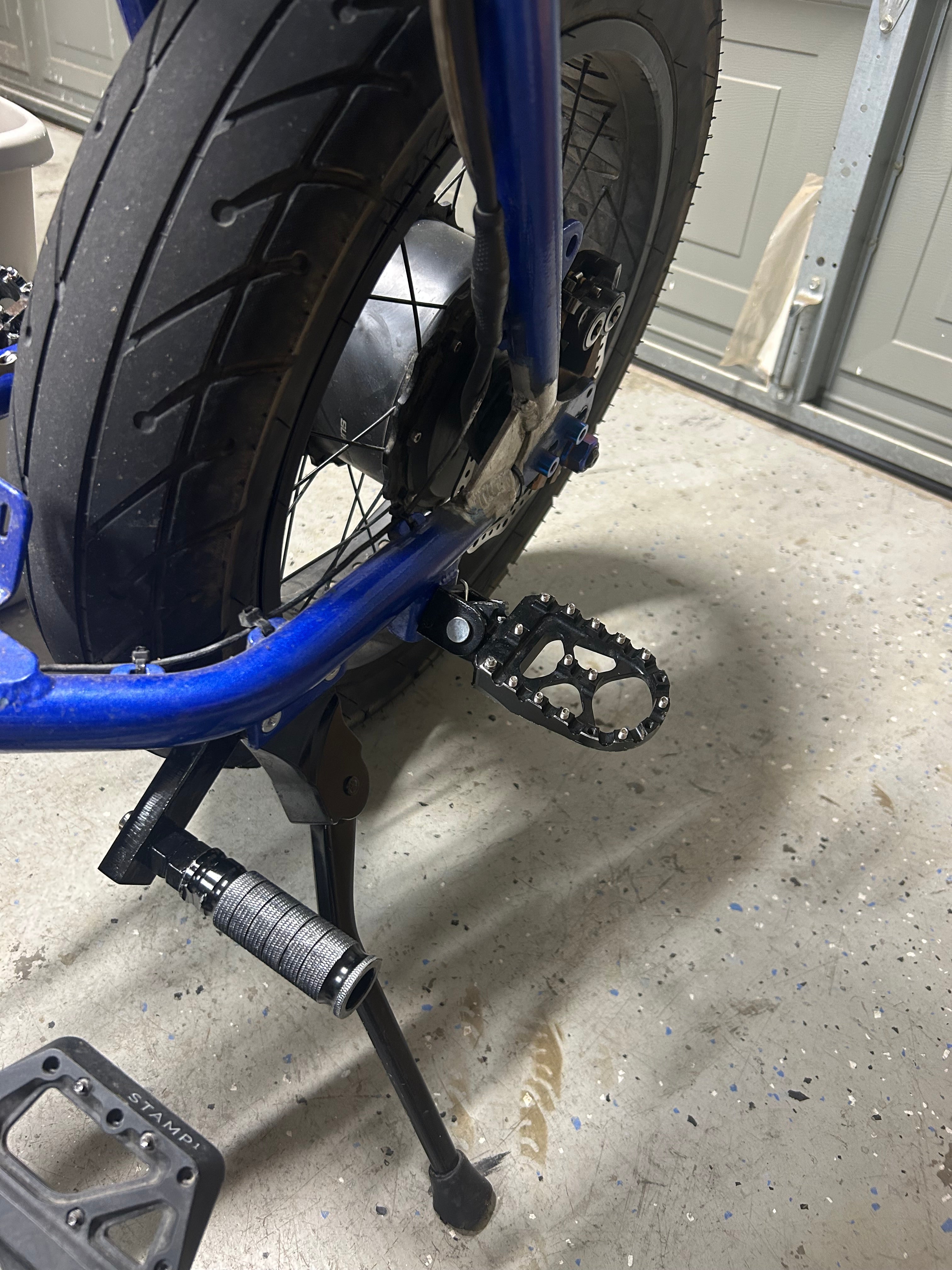 Ebike Universal mx style pegs