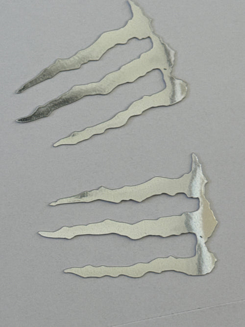 Chrome Monster Stickers